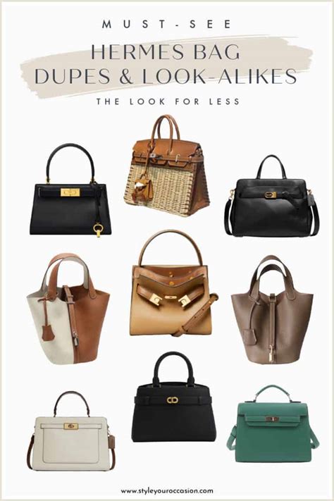 hermes handbag dupes|hermes evelyne bag dupe.